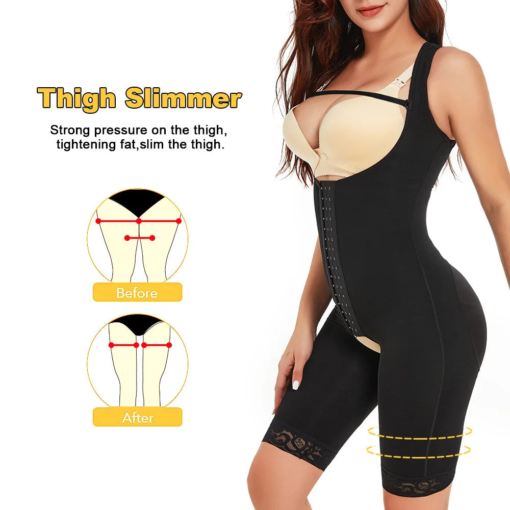 High Compression Girdle Compression Butt Lifter Post Surgery Postpartum Faja Tummy Control Shapewear Stage 2 Fajas Colombianas