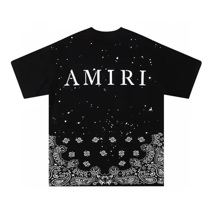 Summer 2025 New Trend Personality Classic Retro Fashion Men's and Women's Breathable And Comfortable Crewneck Beach T-shirts