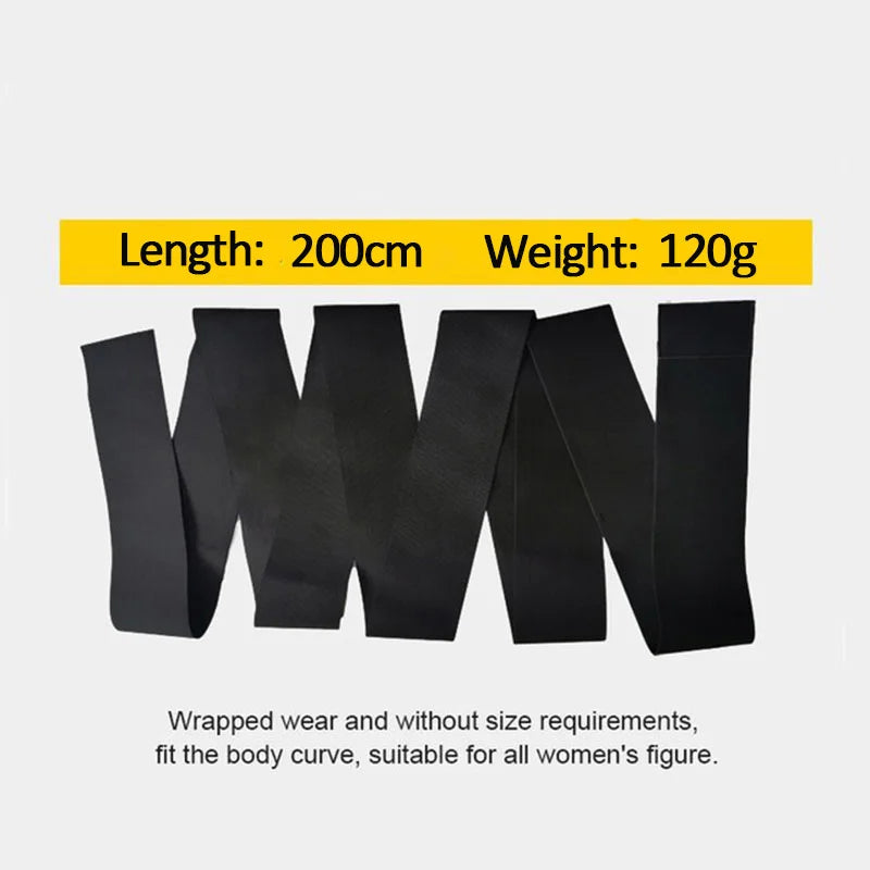 Women Waist Bandage Wrap Trimmer Belt Waist Trainer Shaperwear Tummy Control Slimming Fat Burning For Postpartum Sheath Belt