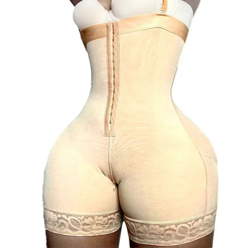 Fajas Colombiana Girdle Full Body Shaper Lift Up Butt Lifter Bodysuits Tummy Control Panties Waist Trainer Thigh Slimmer