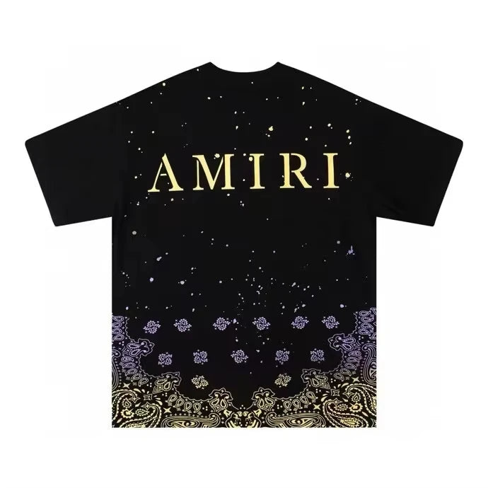 Summer 2025 New Trend Personality Classic Retro Fashion Men's and Women's Breathable And Comfortable Crewneck Beach T-shirts