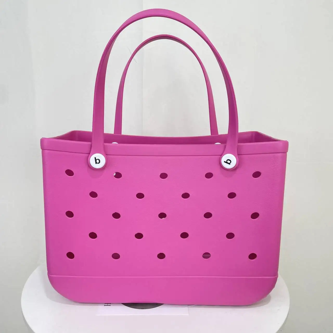 XL Beach Croc Bag EVA Rubber Waterproof Travel Picnic Storage Basket Extra Large Women Shopping Handbag Sac Jelly Beach Tote Bag