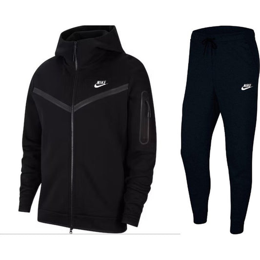 Nike Sportswear Tech Men's Hoodie & Pants 2 Pc Set Black