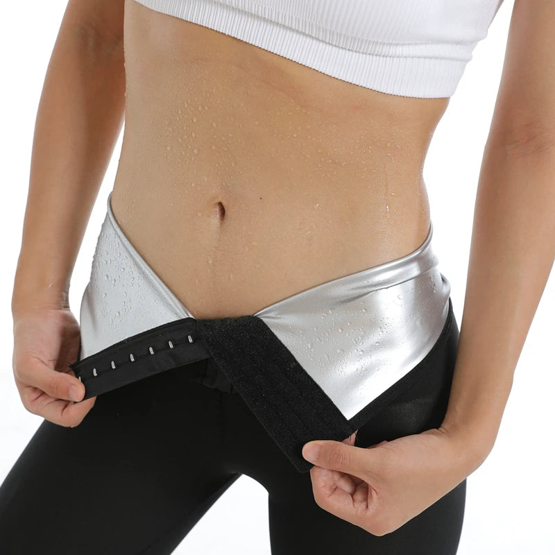 Women's Sauna Slimming Pants Gym Workout Hot Thermo Sweat Sauna Leggings Shapers Waist Trainer Tummy Control Fat Burning Pants
