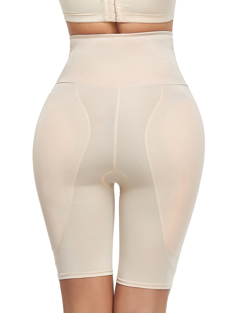 Cross-border High Waist Hip Lifting Pants Women's Full Hip Fake Hip Padded with Sponge Pad Fake Butt Body Bodycon Pants