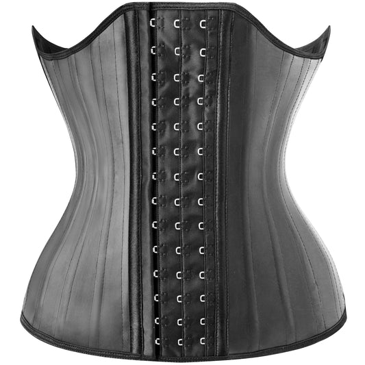 25 Steel Bones Latex Waist Trainer Corset Shapewear Slimming Belly Women Body Shaper Modeling Strap Reductive Girdle