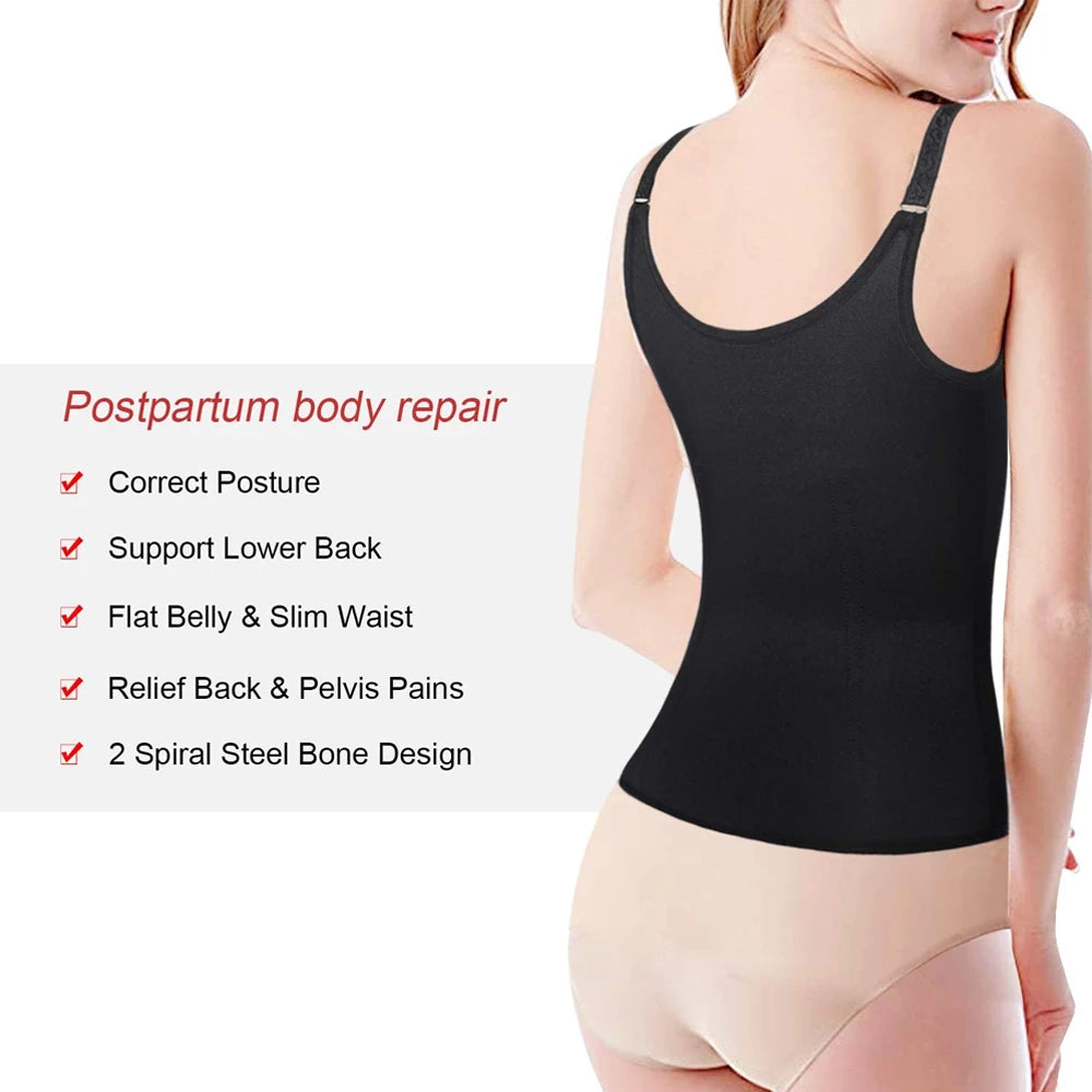 Postpartum Belly Band for Women - Maternity & Post Pregnancy Support Belt, Waist Trainer Cincher Shapewear for Recovery, C-Secti