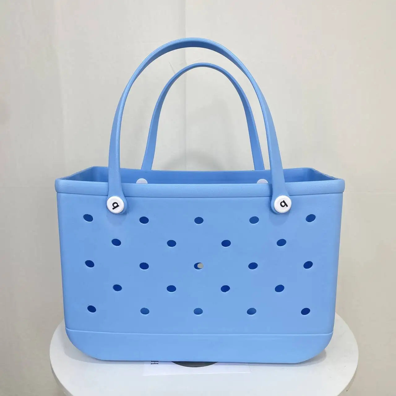 XL Beach Croc Bag EVA Rubber Waterproof Travel Picnic Storage Basket Extra Large Women Shopping Handbag Sac Jelly Beach Tote Bag