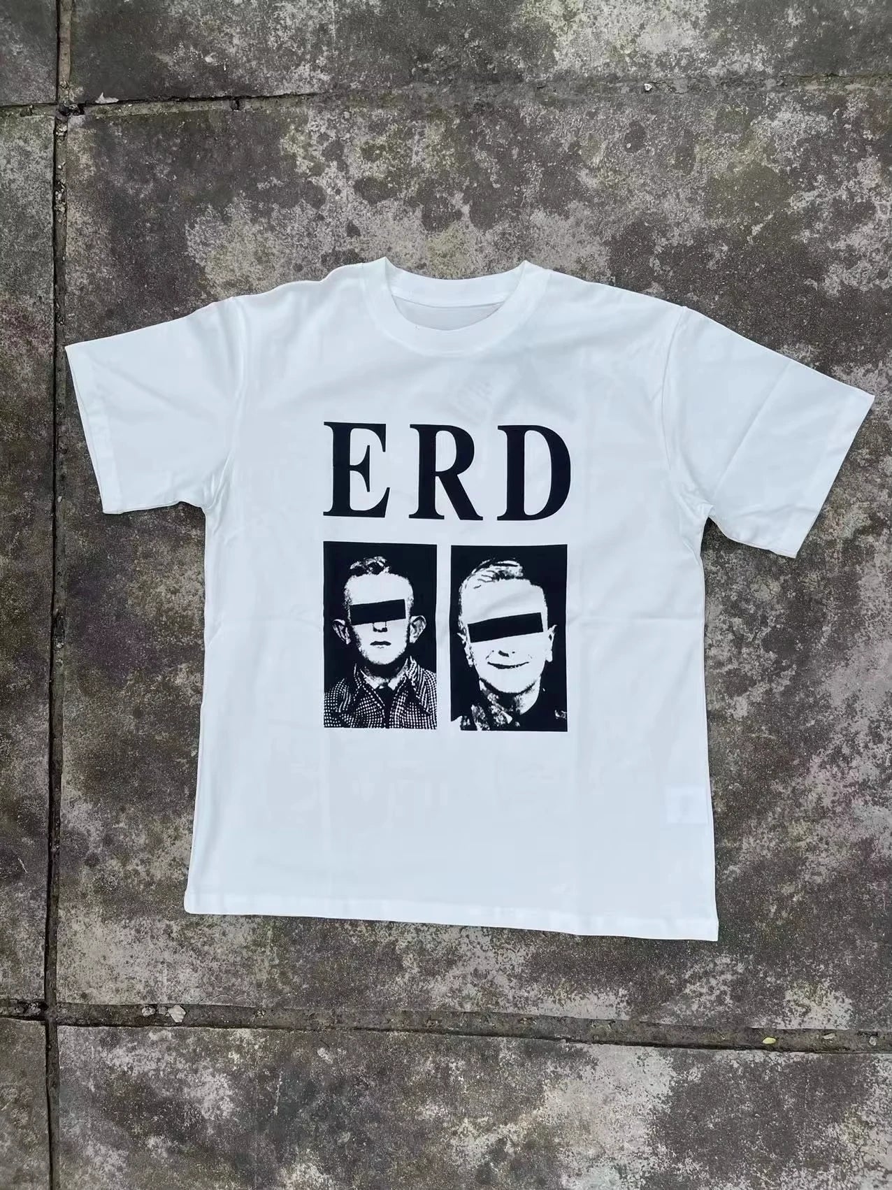 Women 's ERD T-shirt Melancholy Rich Second Generation Retro Women Matching Short Sleeves Printed Abstract Short Sleeves Tee