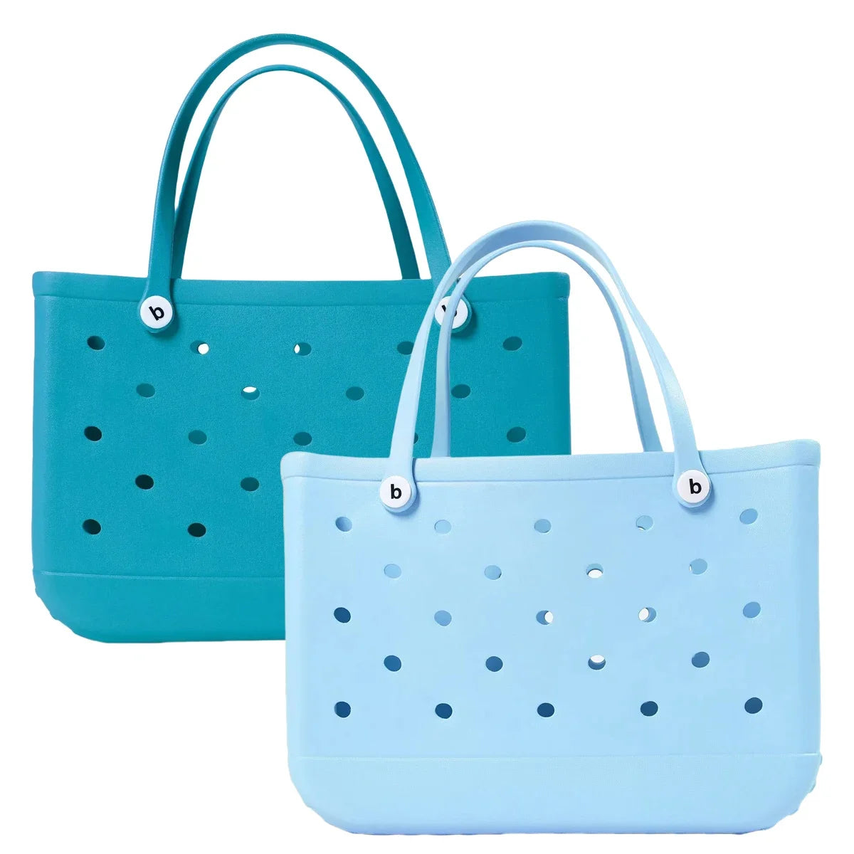 XL Beach Croc Bag EVA Rubber Waterproof Travel Picnic Storage Basket Extra Large Women Shopping Handbag Sac Jelly Beach Tote Bag
