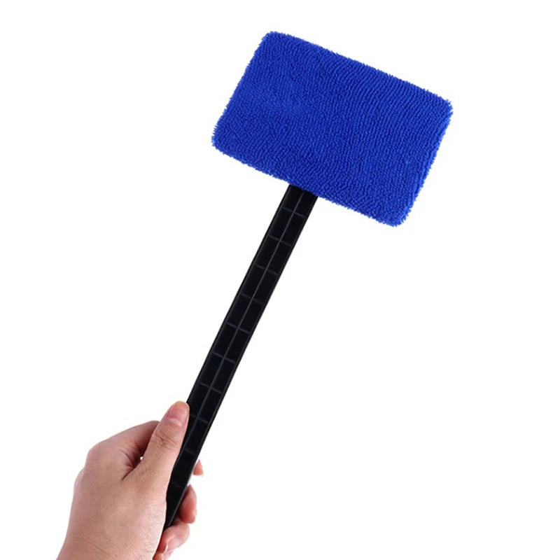 Car Window Cleaner Brush Kit Long Handle Windshield Wiper Interior Auto Glass Cleaning Wash Tool Car Accessories
