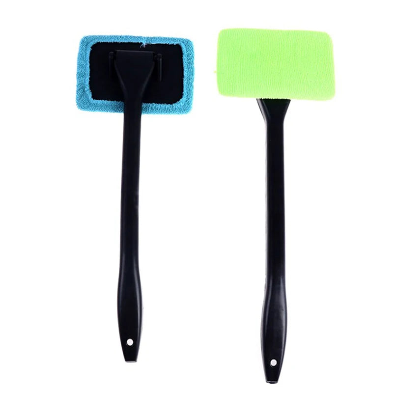 Car Window Cleaner Brush Kit Long Handle Windshield Wiper Interior Auto Glass Cleaning Wash Tool Car Accessories