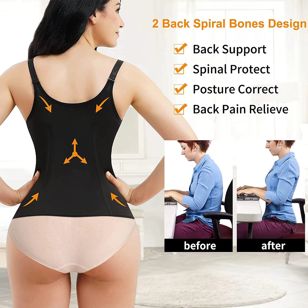Postpartum Belly Band for Women - Maternity & Post Pregnancy Support Belt, Waist Trainer Cincher Shapewear for Recovery, C-Secti