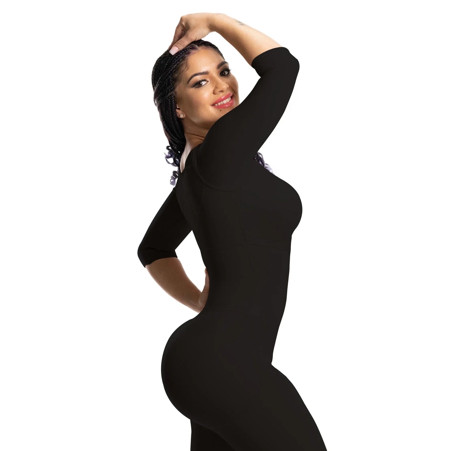 Long Sleeve High Compression Faja Full Body Shaper With Bra Shapewear Postpartum BBl Post Op Surgery Supplies