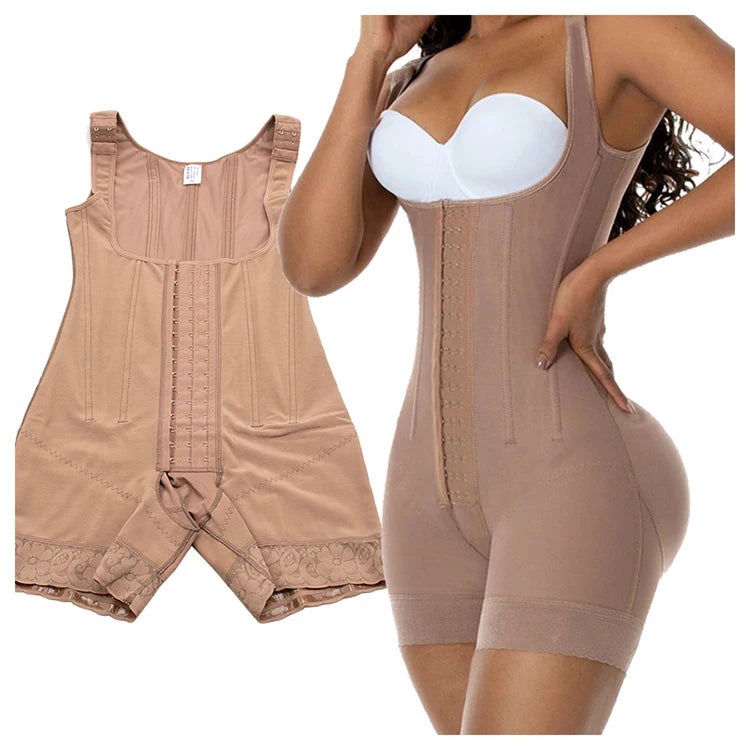 Fajas Colombian Girdles Post Lipo Surgical Reducing Shapers Postpartum Stage 2 BBL Shapewear Tummy Control Body Sculpting Sheath