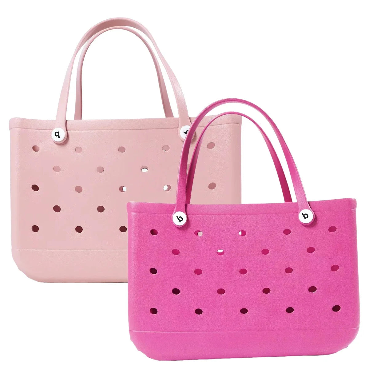 XL Beach Croc Bag EVA Rubber Waterproof Travel Picnic Storage Basket Extra Large Women Shopping Handbag Sac Jelly Beach Tote Bag
