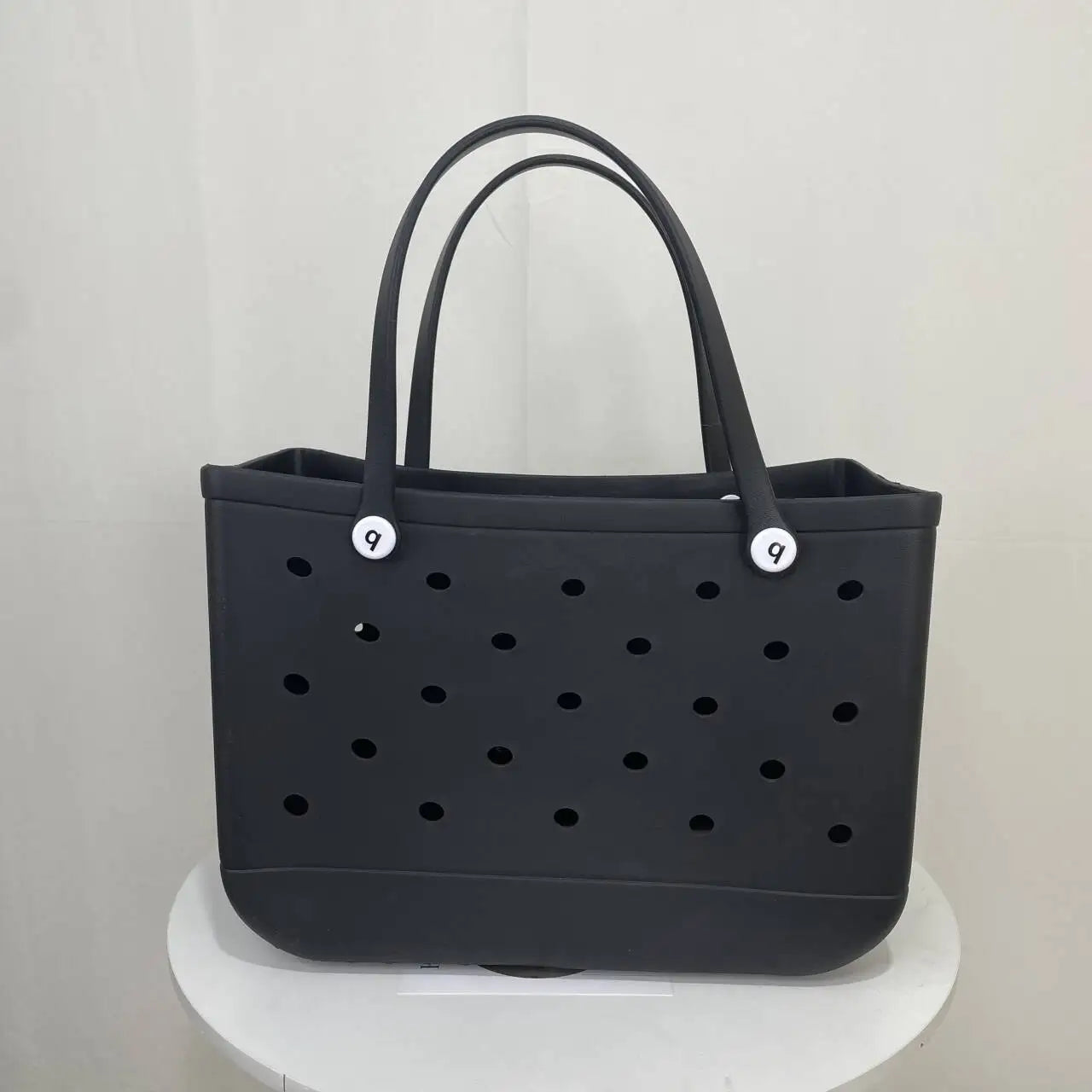 XL Beach Croc Bag EVA Rubber Waterproof Travel Picnic Storage Basket Extra Large Women Shopping Handbag Sac Jelly Beach Tote Bag