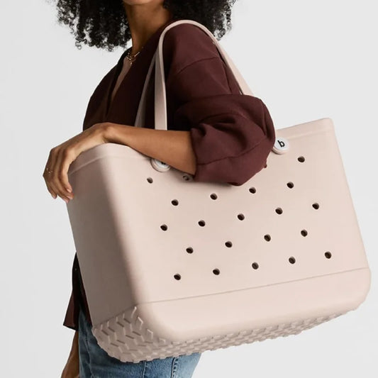 XL Beach Croc Bag EVA Rubber Waterproof Travel Picnic Storage Basket Extra Large Women Shopping Handbag Sac Jelly Beach Tote Bag