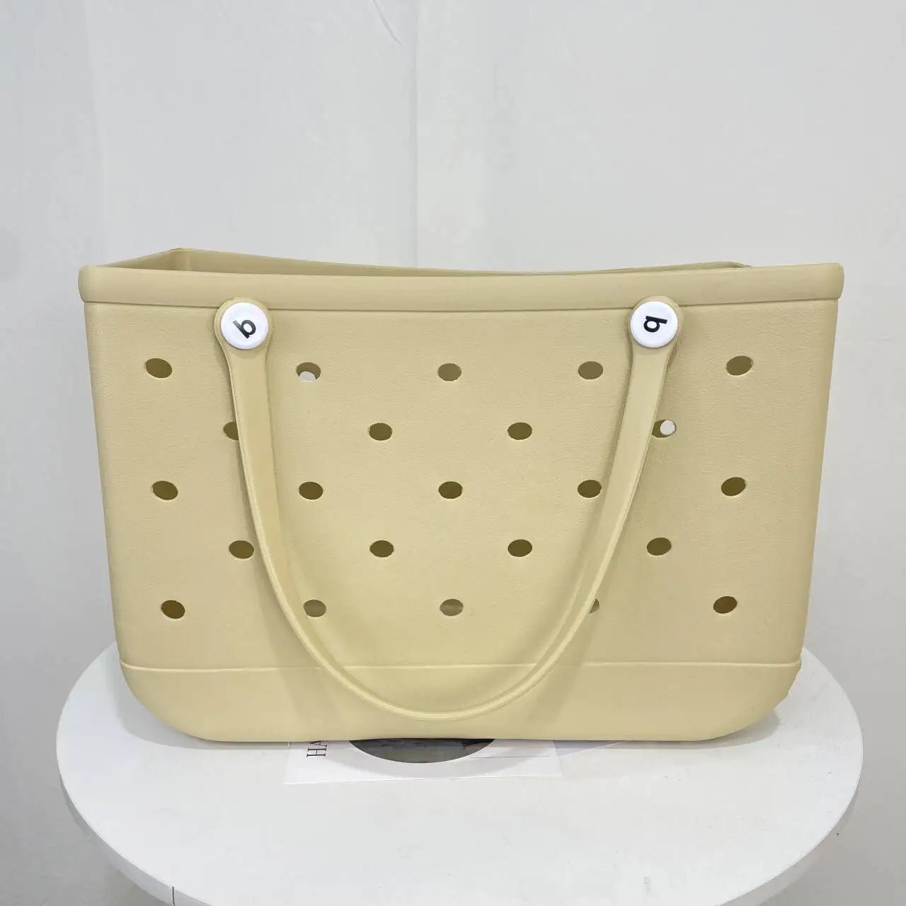 XL Beach Croc Bag EVA Rubber Waterproof Travel Picnic Storage Basket Extra Large Women Shopping Handbag Sac Jelly Beach Tote Bag