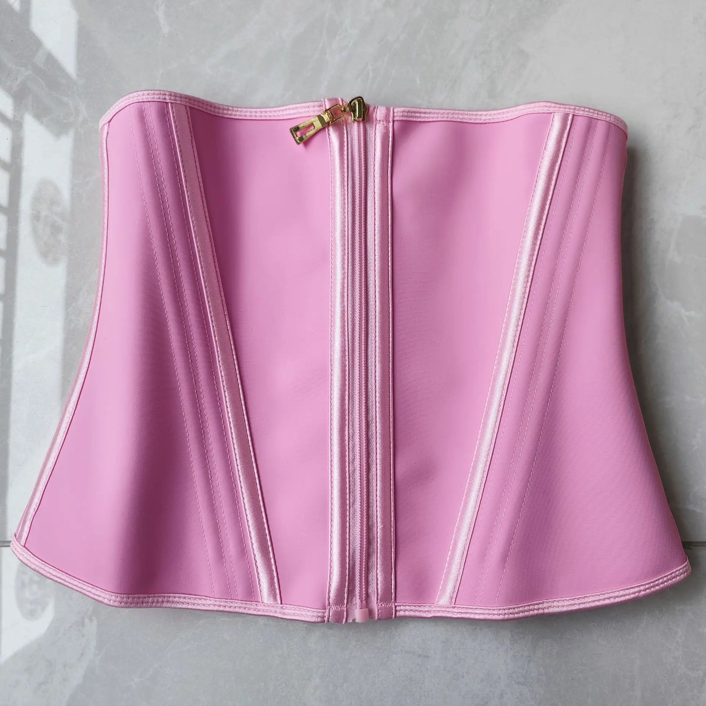 Fajas Colombianas Latex Waist Trainer Double Compression BBL Shaper Tummy Control Slimming Sheath Flat Belly 13 Steel Bones Belt
