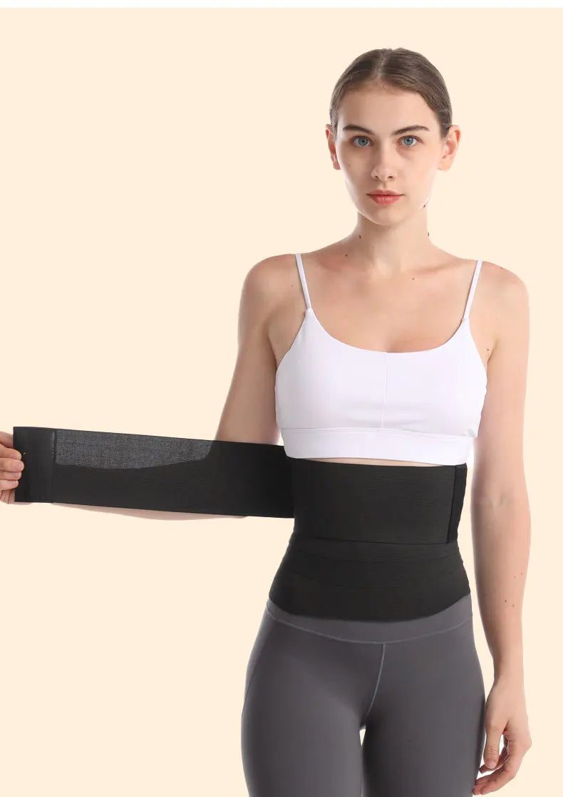 Women Waist Bandage Wrap Trimmer Belt Waist Trainer Shaperwear Tummy Control Slimming Fat Burning For Postpartum Sheath Belt