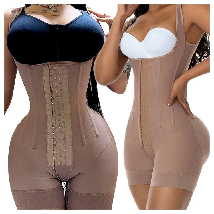 Fajas Colombian Girdles Post Lipo Surgical Reducing Shapers Postpartum Stage 2 BBL Shapewear Tummy Control Body Sculpting Sheath
