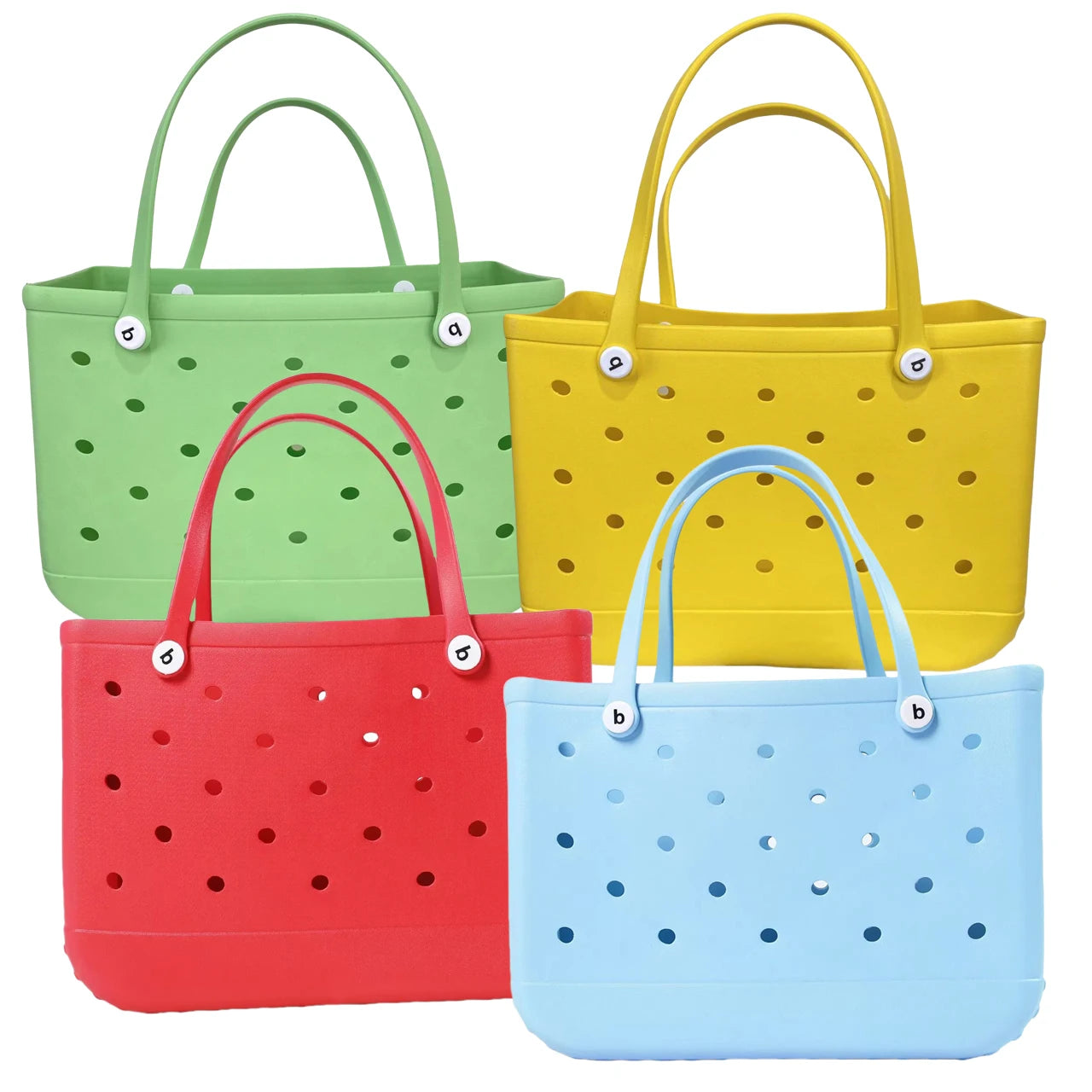 XL Beach Croc Bag EVA Rubber Waterproof Travel Picnic Storage Basket Extra Large Women Shopping Handbag Sac Jelly Beach Tote Bag