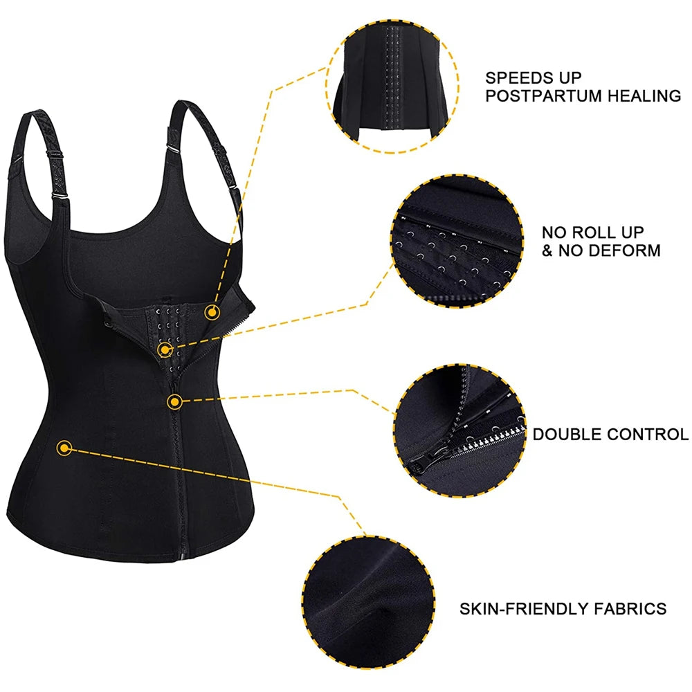 Postpartum Belly Band for Women - Maternity & Post Pregnancy Support Belt, Waist Trainer Cincher Shapewear for Recovery, C-Secti