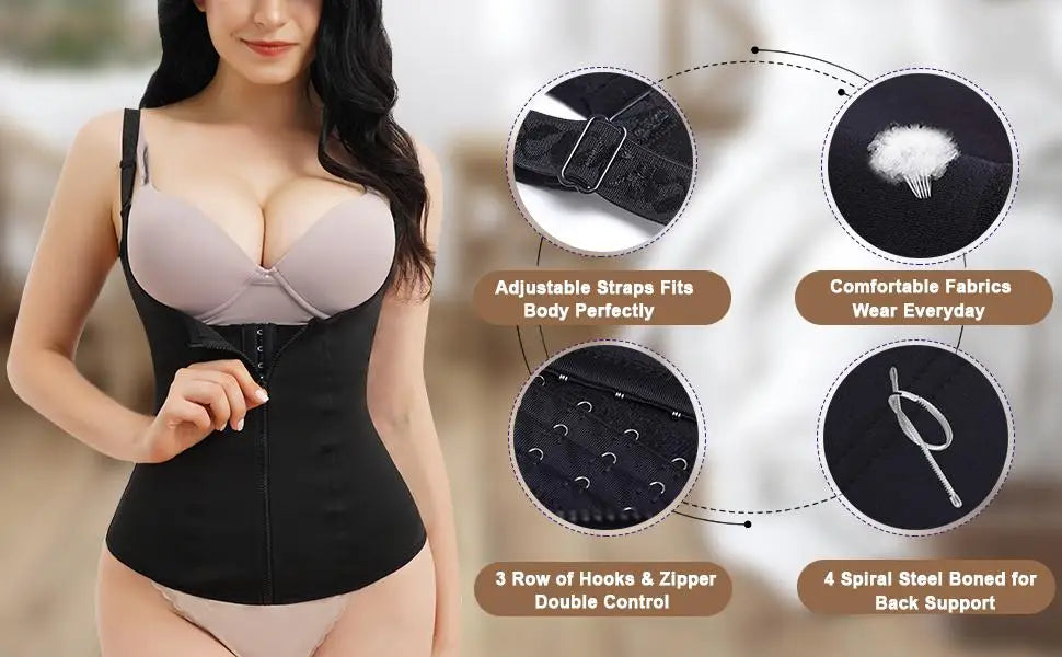 Postpartum Belly Band for Women - Maternity & Post Pregnancy Support Belt, Waist Trainer Cincher Shapewear for Recovery, C-Secti