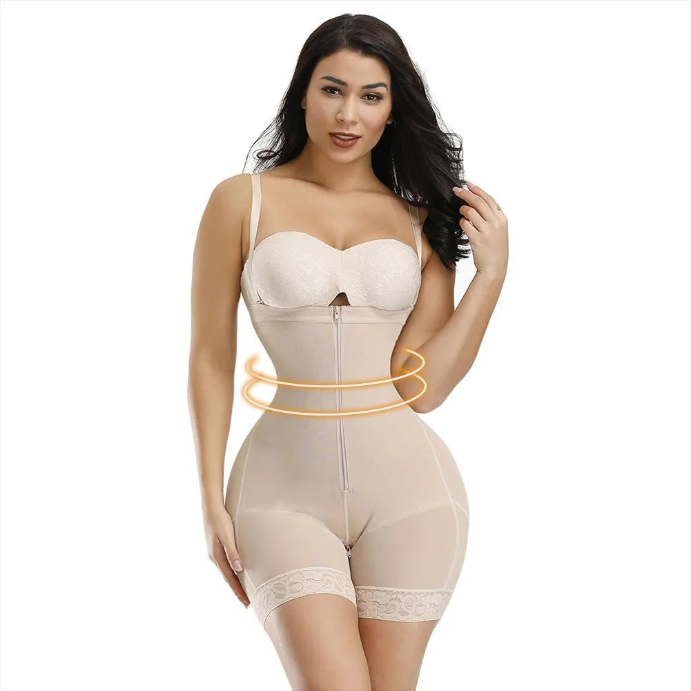 Fajas Colombiana Girdle Full Body Shaper Lift Up Butt Lifter Bodysuits Tummy Control Panties Waist Trainer Thigh Slimmer