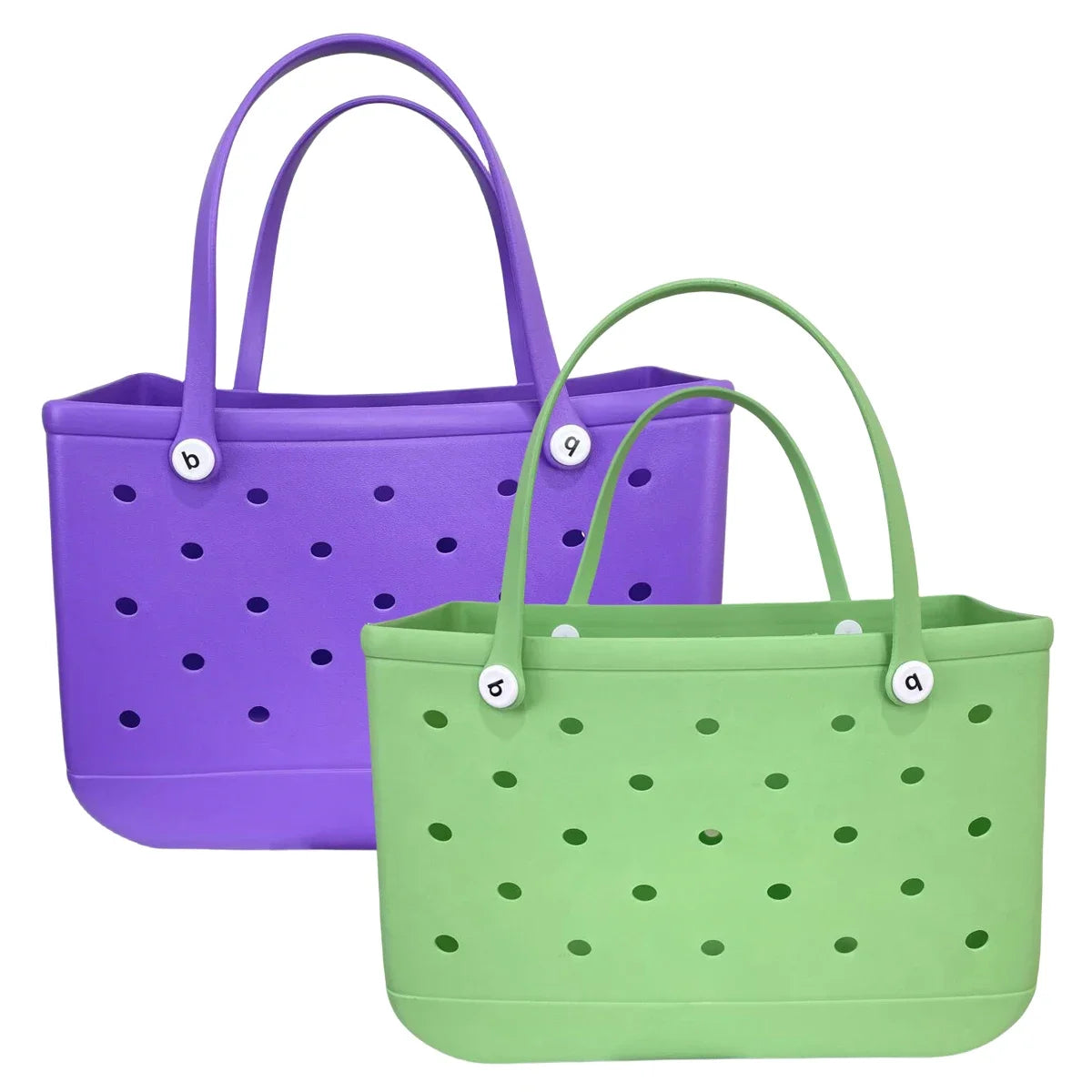 XL Beach Croc Bag EVA Rubber Waterproof Travel Picnic Storage Basket Extra Large Women Shopping Handbag Sac Jelly Beach Tote Bag
