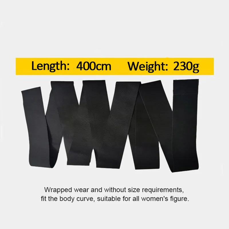 Women Waist Bandage Wrap Trimmer Belt Waist Trainer Shaperwear Tummy Control Slimming Fat Burning For Postpartum Sheath Belt