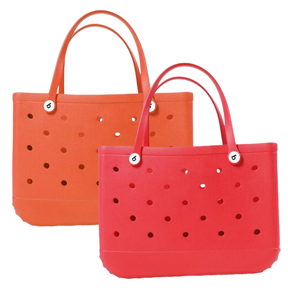 XL Beach Croc Bag EVA Rubber Waterproof Travel Picnic Storage Basket Extra Large Women Shopping Handbag Sac Jelly Beach Tote Bag