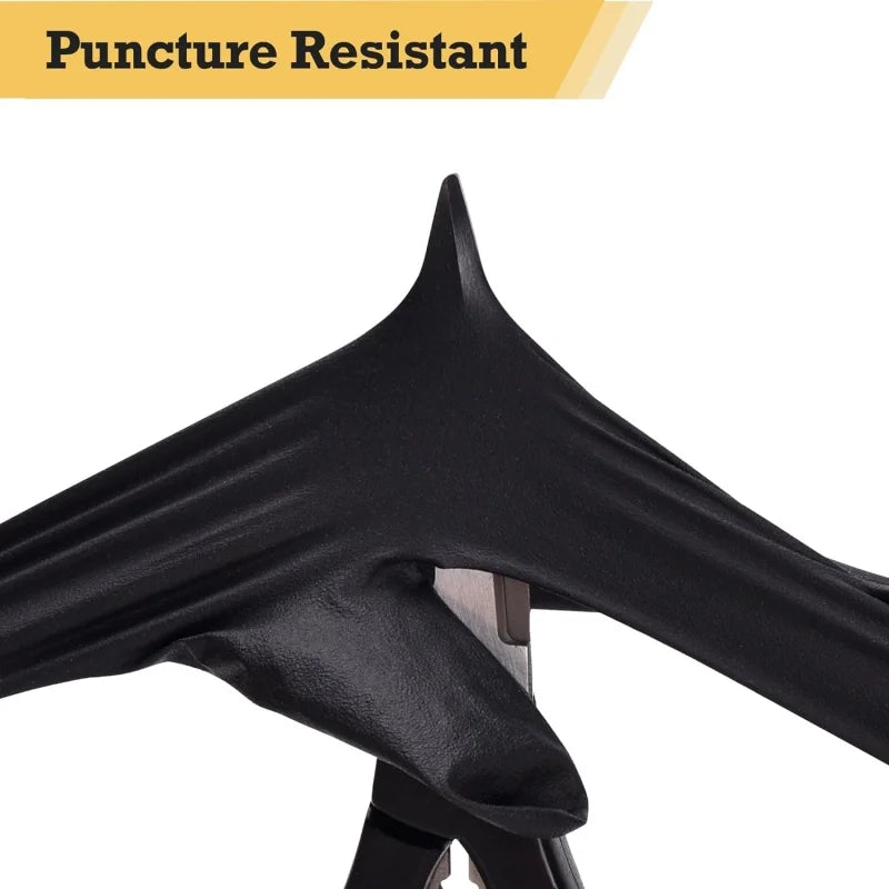 20/50/100PCS Black Nitrile Gloves Disposable Household Cleaning Gloves Large Textured Industrial Mechanic Hair Dye Tattoo Gloves