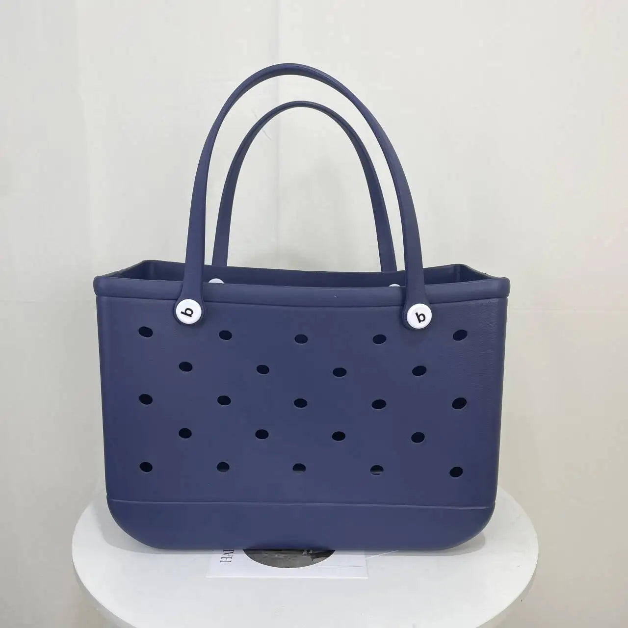 XL Beach Croc Bag EVA Rubber Waterproof Travel Picnic Storage Basket Extra Large Women Shopping Handbag Sac Jelly Beach Tote Bag