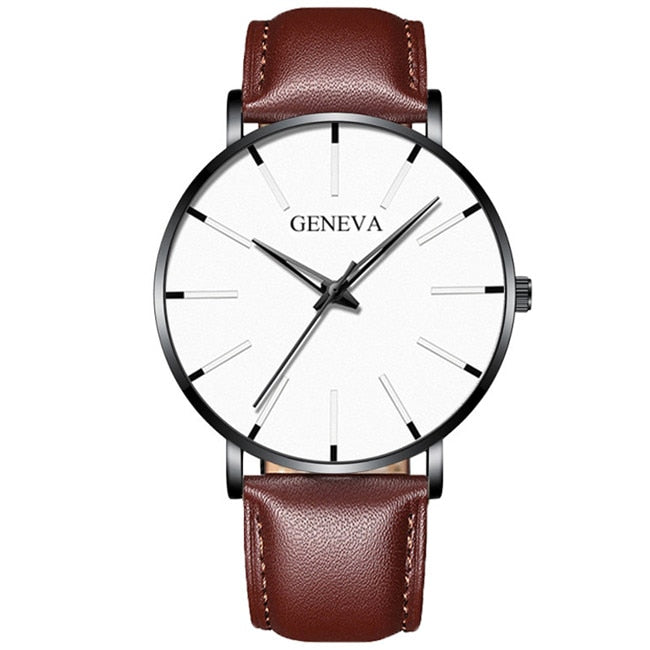 Minimalist Men Fashion Ultra Thin Watches Simple Men Business Stainless Steel Mesh Belt Quartz Watch relogio masculino accesories