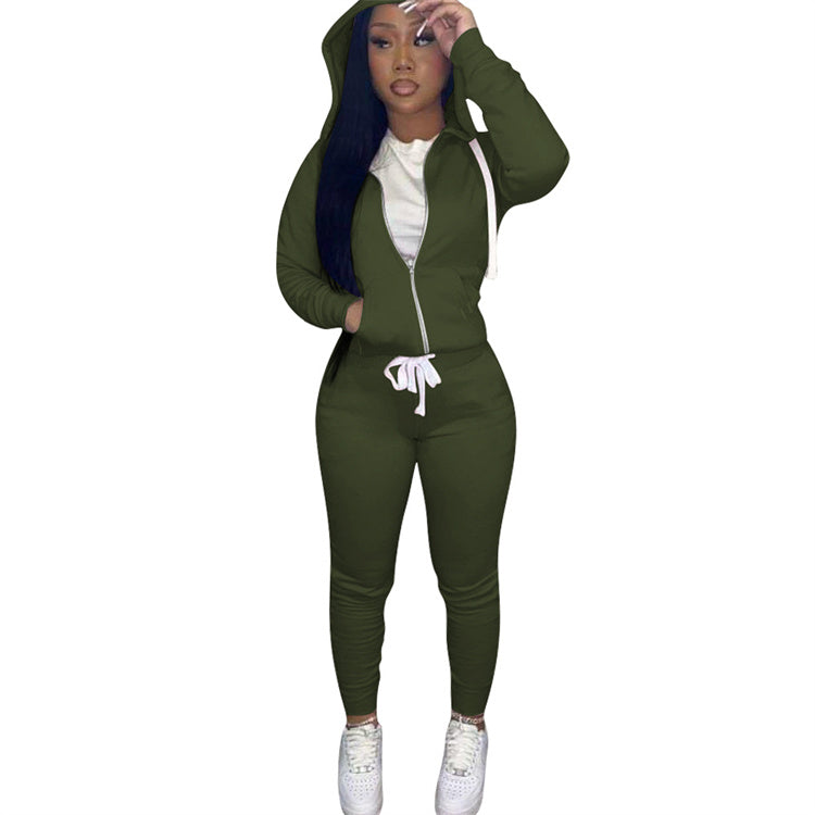 Good Quality Two Piece Set Girl Ladies Outfits 2 Piece Set Women Clothing joggers two piece set tracksuit