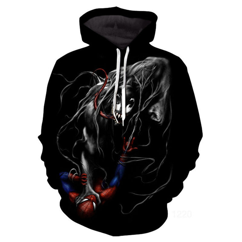 Venom 2  Custom Hoodies Venom Costume Halloween Plus Size Men's Hoodies Blanket Venom Disfraz
