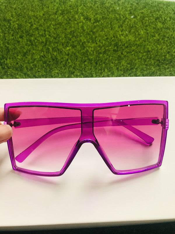 PC Frame Square Sunglasses Oversize Women Latest Fashion Oversized Sun Glasses Women Sunglasses 2021