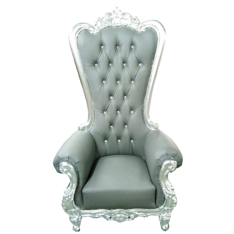 European style hotel furniture high back luxury royal king throne event wedding chairs