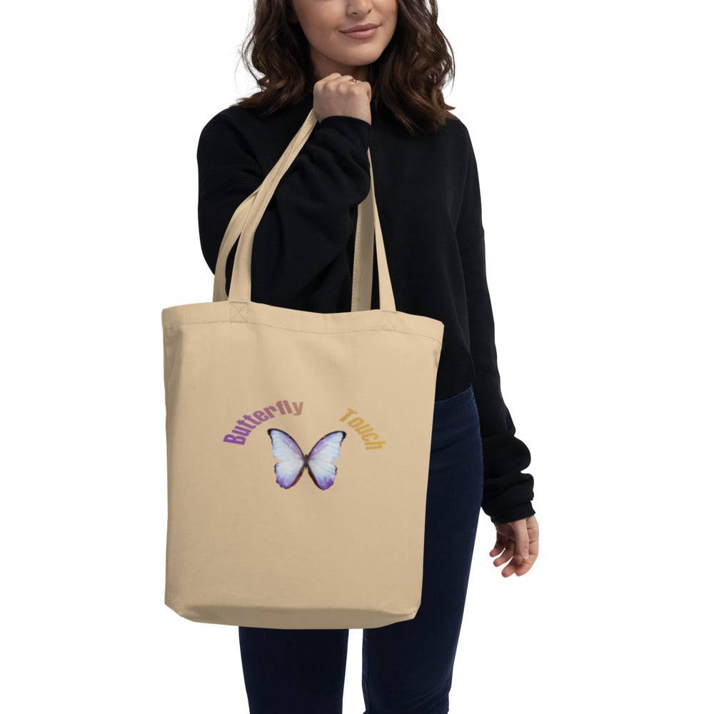 Eco Tote Bag Butterfly Touch
