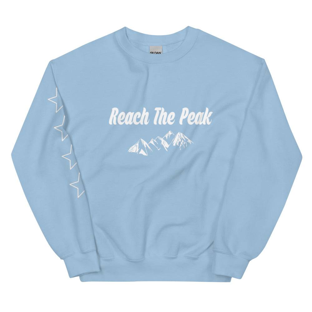 Unisex Sweatshirt/reach the peak