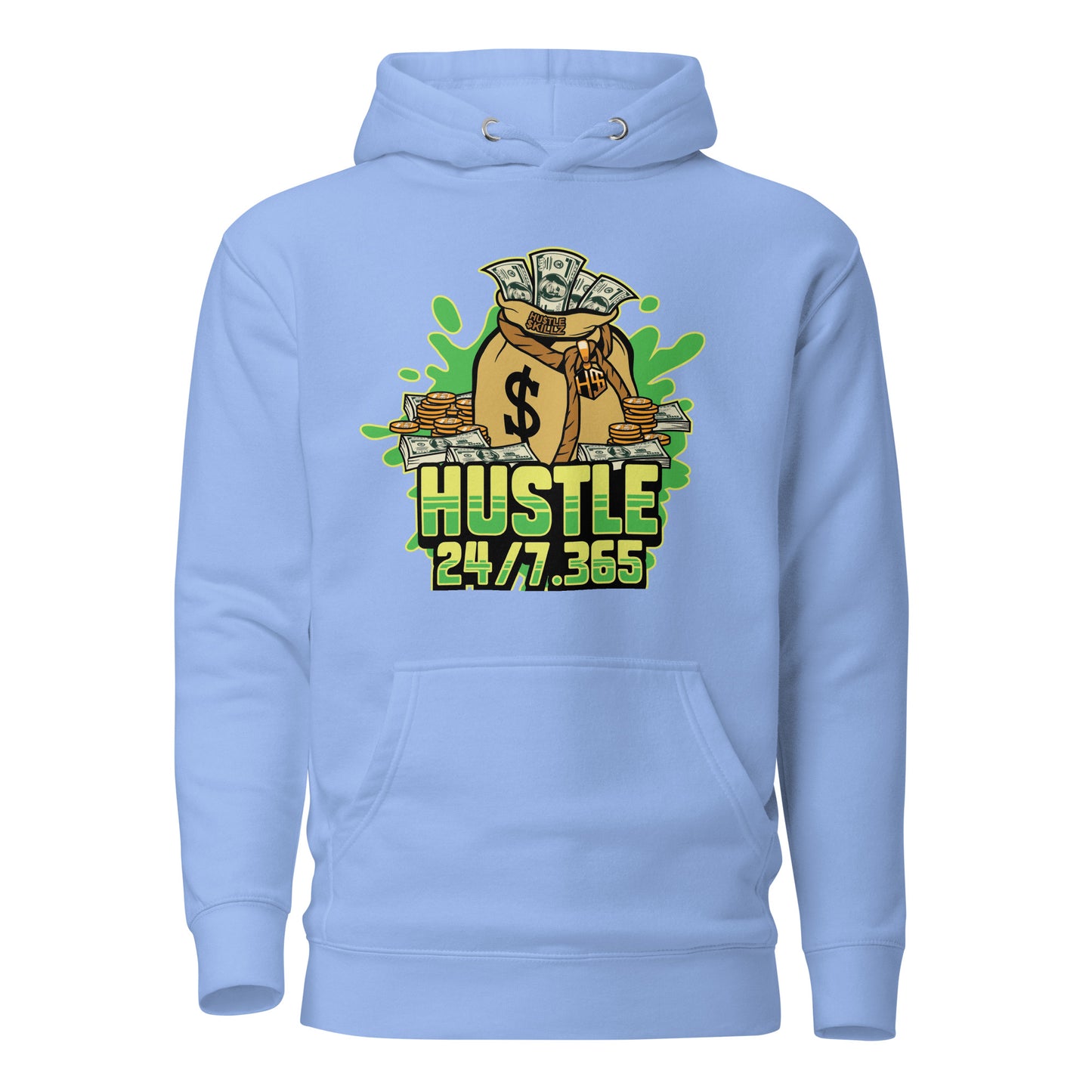 Hoodie Hustle 365/7 unisex