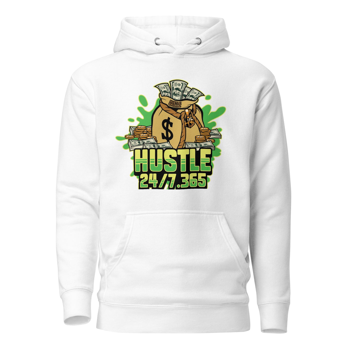 Hoodie Hustle 365/7 unisex